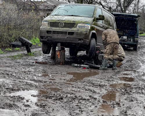 Авдіївський піт-стоп. Донеччина. Квітень, 2023.