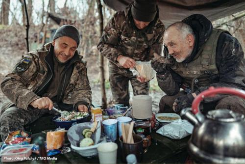 Життя триває: обід на передовій. Листопад 2023, Бахмутський район