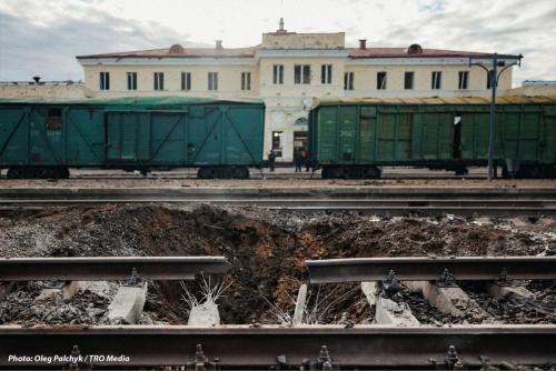 Росіяни атакували залізничний вокзал та евакуаційний потяг. 27 грудня 2023, Херсон